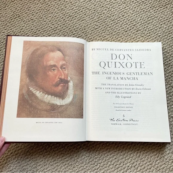 Don Quixote Hardcover Book - Picture 8 of 9